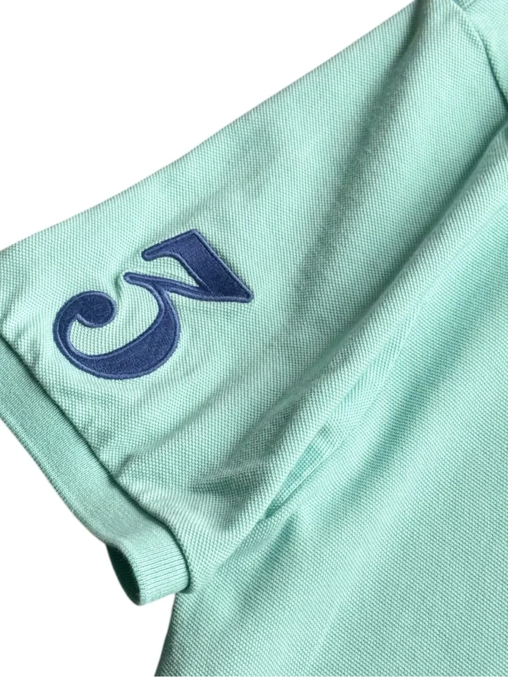 Polo Ralph Lauren Men’s XXL Custom Slim Fit Big Pony #2 Polo Shirt Mint Green